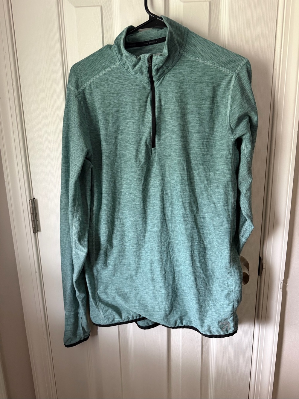 New Balance Mint Green Heathered Pullover